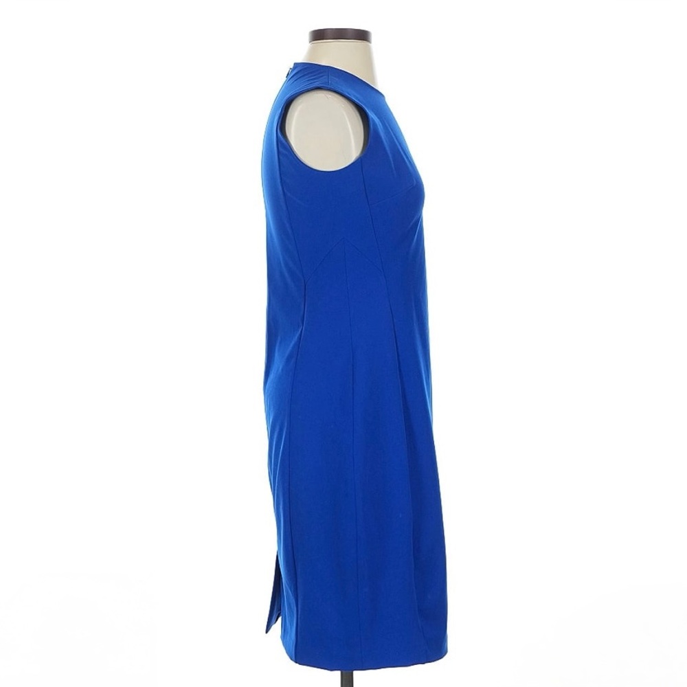 Of Mercer Royal Blue Midi Sheath Dress- Sz 0 - Picture 5 of 8